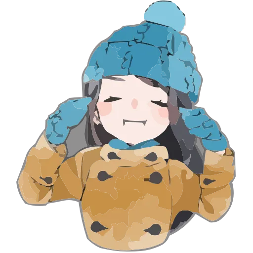 ❄️ Эмодзи «Полина Морозова» для Telegram