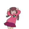 Стикер 23 Yume Nikki