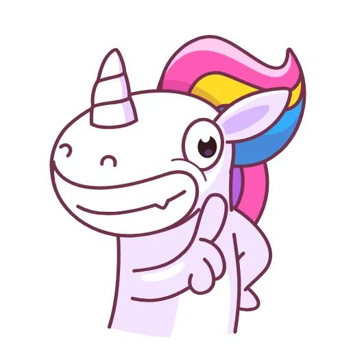 Стикер 30 Ponycorn