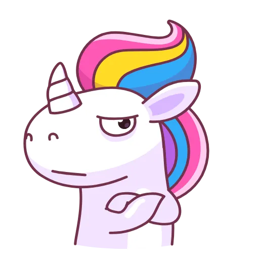 Стикер 43 Ponycorn