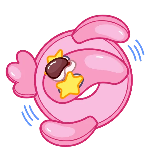 Стикер 16 Pool Flamingo