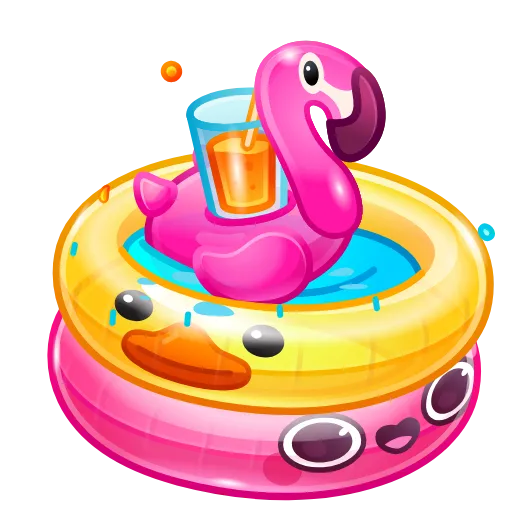 Стикер 28 Pool Float