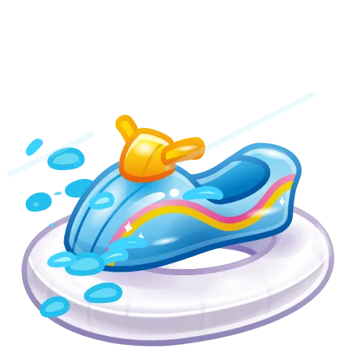 Стикер 21 Pool Float