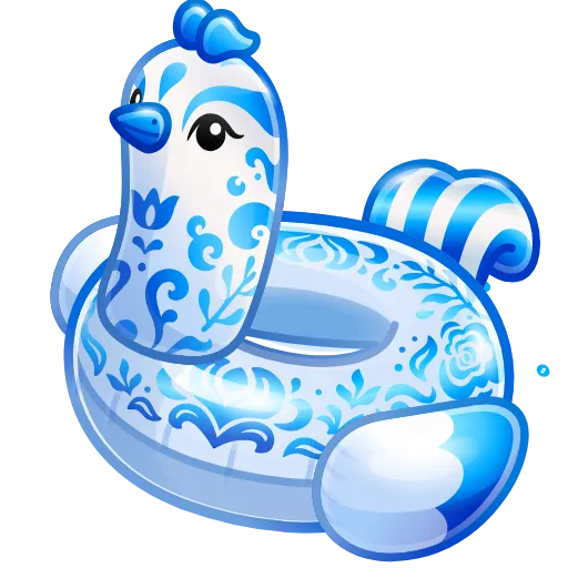 Стикер 5 Pool Float