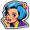 ☺️ Эмодзи «Pop Art Font» для Telegram