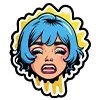 😭 Эмодзи «Pop Art Font» для Telegram