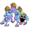 Стикер 61 Poppy Playtime Monsters