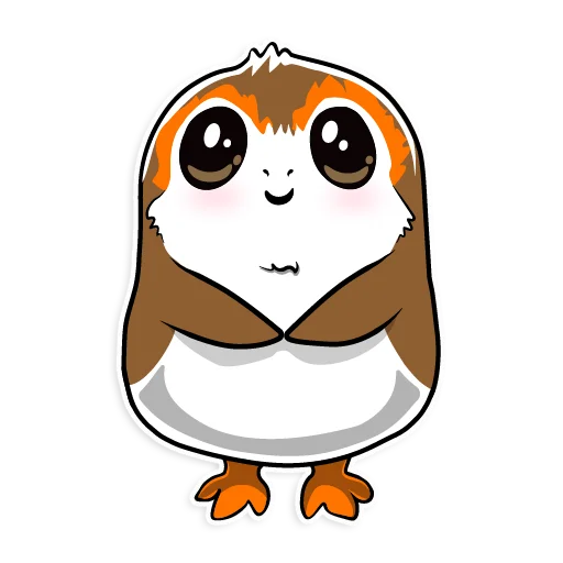 😊 Стикер «Porgs» для Telegram