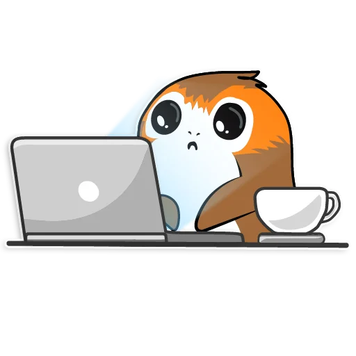 💻 Стикер «Porgs» для Telegram