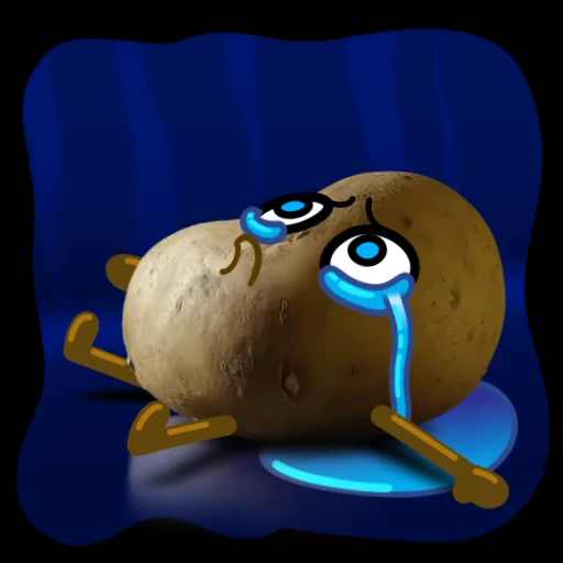 Стикер 6 Potato