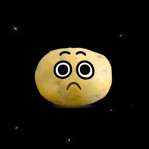 Стикер 17 Potato