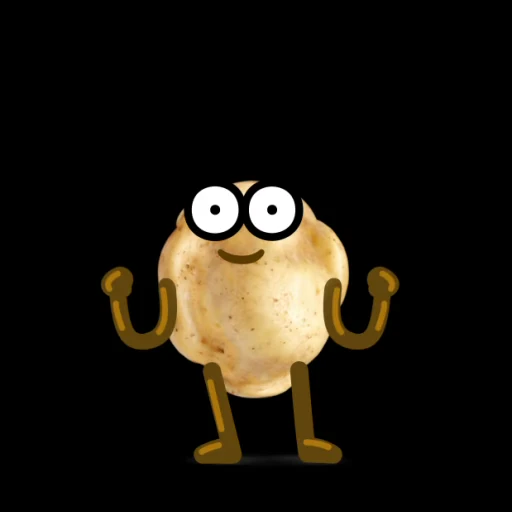 Стикер 19 Potato