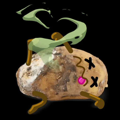 Стикер 14 Potato