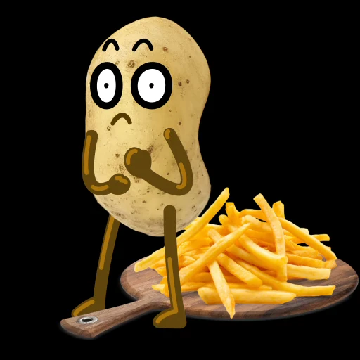 Стикер 13 Potato
