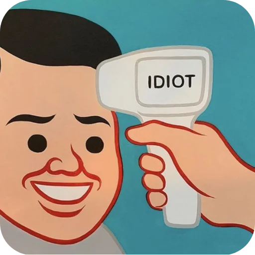 🤡 Стикер «Потрещим бля» для Telegram