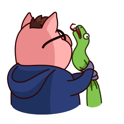 Стикер 20 Potter Pig