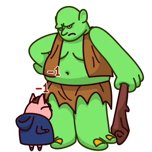 Стикер 20 Potter Pig