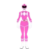 Стикер 13 😀 Набор эмоджи по сериалу «Power Rangers Могучие рейнджеры»
