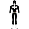 Стикер 10 😀 Набор эмоджи по сериалу «Power Rangers Могучие рейнджеры»