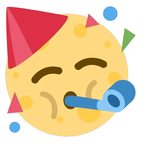 🥳 Стикер «Праздник» для Telegram