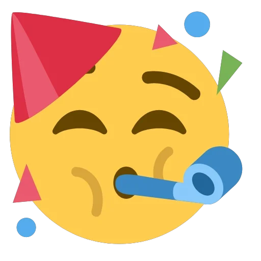 🤤 Стикер «Праздник» для Telegram