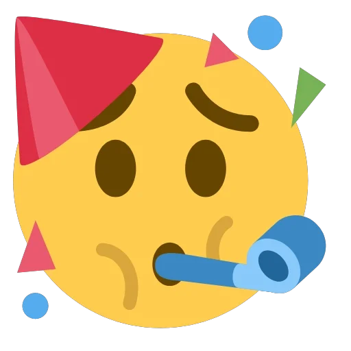 🤒 Стикер «Праздник» для Telegram