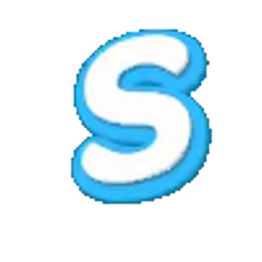 🔠 Эмодзи «Голубые облака - голубые буквы, иконки, цифры» для Telegram