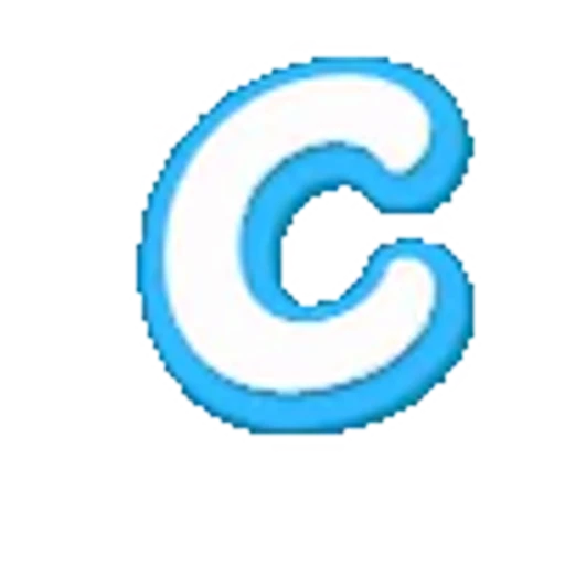 🔠 Эмодзи «Голубые облака - голубые буквы, иконки, цифры» для Telegram