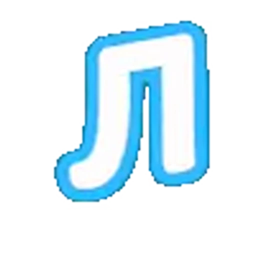 🔠 Эмодзи «Голубые облака - голубые буквы, иконки, цифры» для Telegram