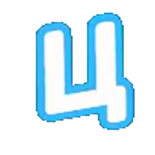 🔠 Эмодзи «Голубые облака - голубые буквы, иконки, цифры» для Telegram