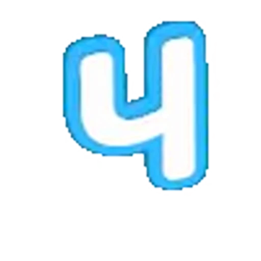 🔠 Эмодзи «Голубые облака - голубые буквы, иконки, цифры» для Telegram