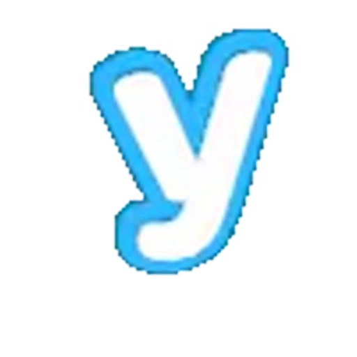 🔠 Эмодзи «Голубые облака - голубые буквы, иконки, цифры» для Telegram