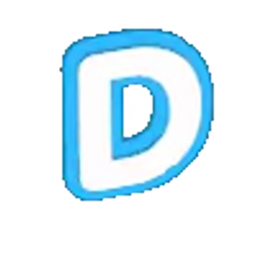 🔠 Эмодзи «Голубые облака - голубые буквы, иконки, цифры» для Telegram