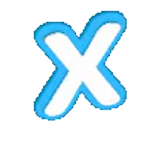 🔠 Эмодзи «Голубые облака - голубые буквы, иконки, цифры» для Telegram
