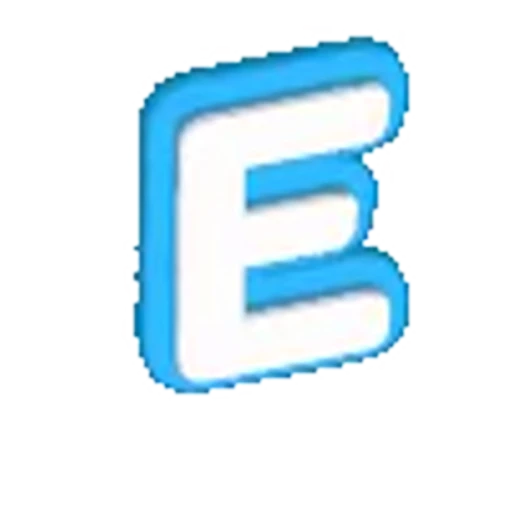 🔠 Эмодзи «Голубые облака - голубые буквы, иконки, цифры» для Telegram