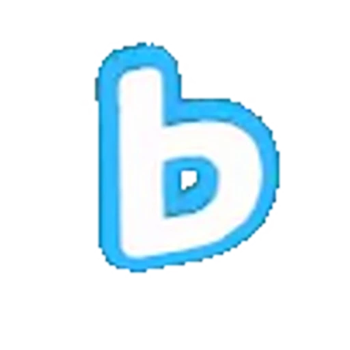🔠 Эмодзи «Голубые облака - голубые буквы, иконки, цифры» для Telegram