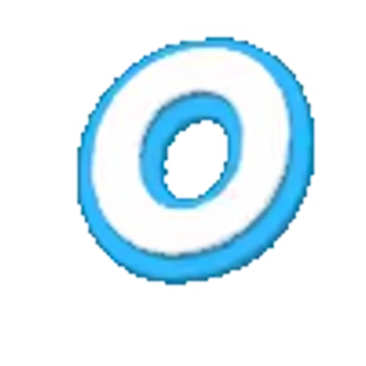 🔠 Эмодзи «Голубые облака - голубые буквы, иконки, цифры» для Telegram