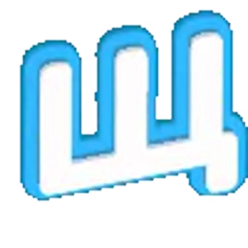 🔠 Эмодзи «Голубые облака - голубые буквы, иконки, цифры» для Telegram
