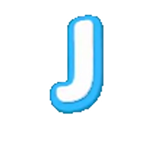 🔠 Эмодзи «Голубые облака - голубые буквы, иконки, цифры» для Telegram