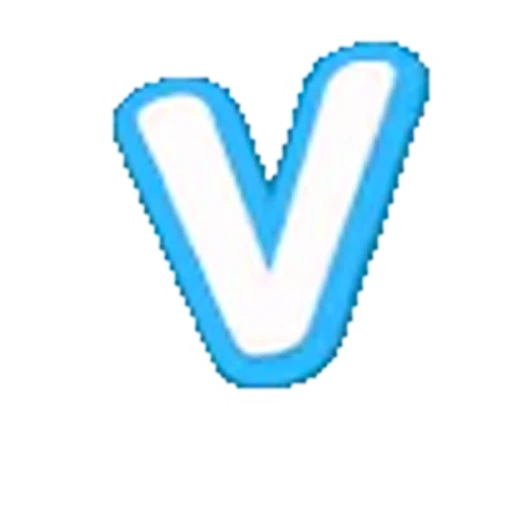 🔠 Эмодзи «Голубые облака - голубые буквы, иконки, цифры» для Telegram