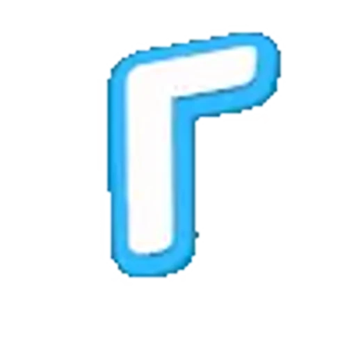 🔠 Эмодзи «Голубые облака - голубые буквы, иконки, цифры» для Telegram