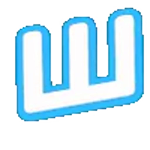 🔠 Эмодзи «Голубые облака - голубые буквы, иконки, цифры» для Telegram