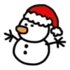 Стикер 39 adaptive #xmas