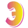 🥰 Эмодзи «Желто-розовый градиент» для Telegram