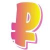 💰 Эмодзи «Желто-розовый градиент» для Telegram