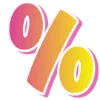 💰 Эмодзи «Желто-розовый градиент» для Telegram