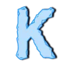 🥰 Эмодзи «Ледяные буквы и зимние иконки» для Telegram