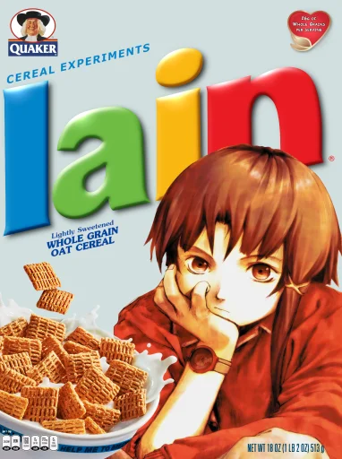 🤔 Стикер «Experiments Lain» для Telegram