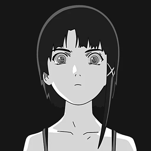 😠 Стикер «Experiments Lain» для Telegram