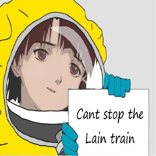 🦠 Стикер «Experiments Lain» для Telegram